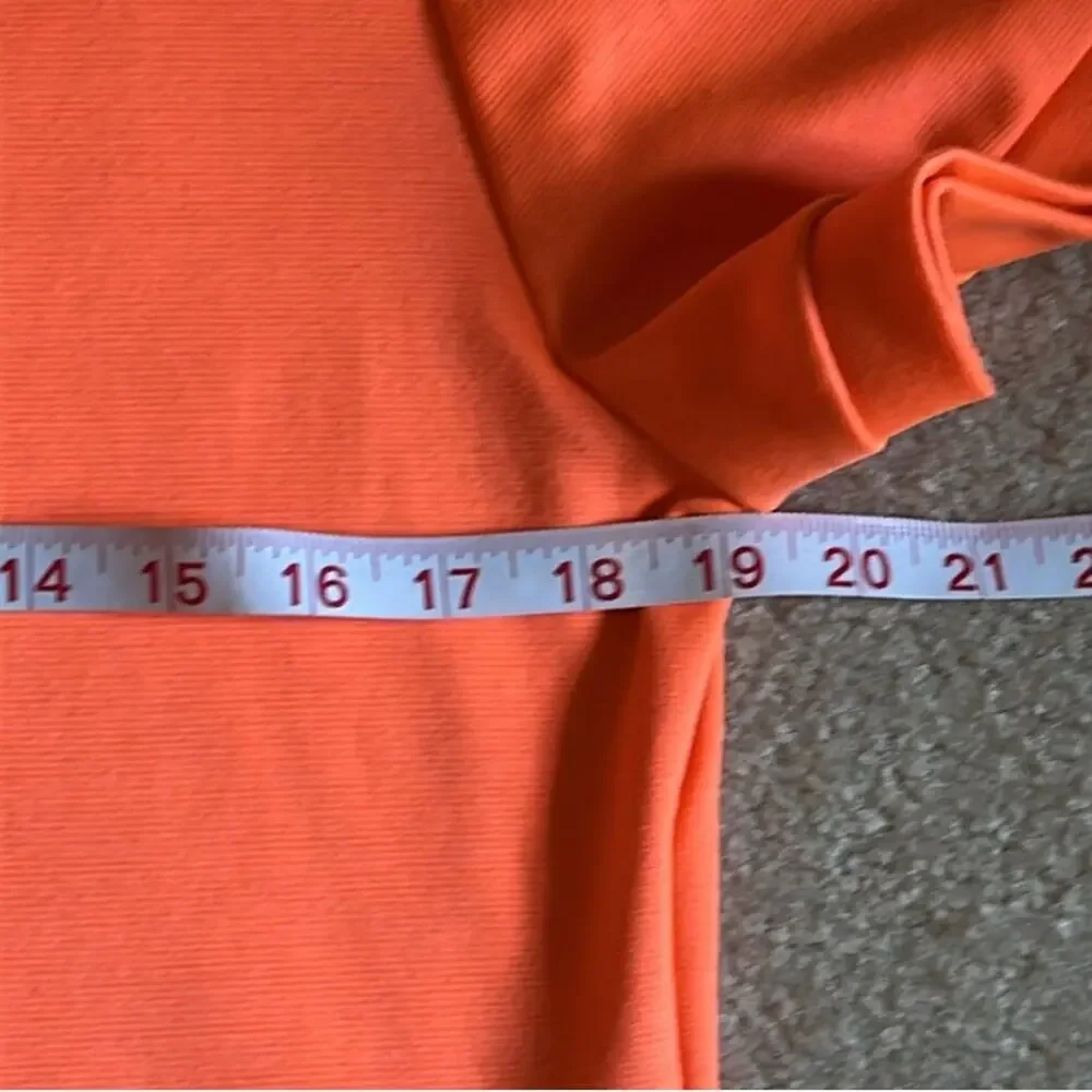 Come Together California Golf Tennis Neon Orange Tshirt Dress Women’s Size M NWT - Picture 8 of 10